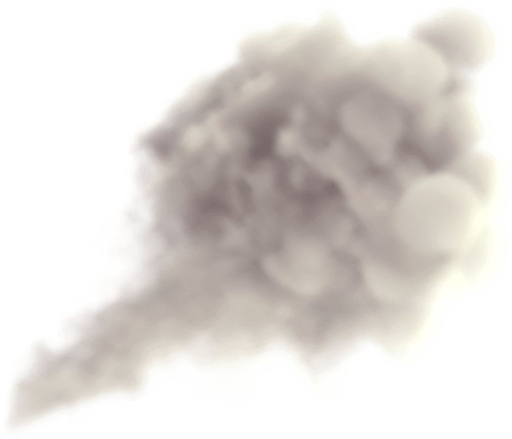 дым